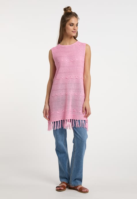 usha Strickkleid Damen rosa - Image 2