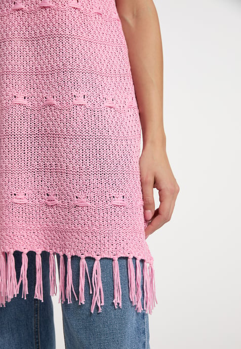 usha Strickkleid Damen rosa - Image 5