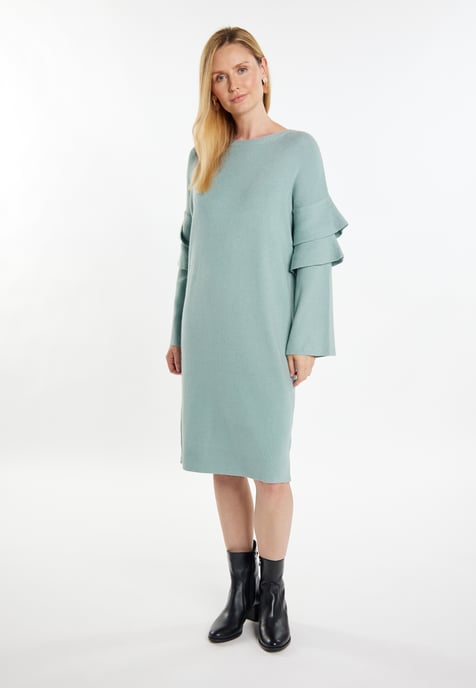 usha Strickkleid Damen Minze - Image 2