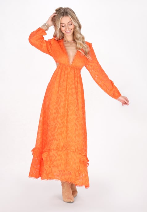 IZIA Kleid Frauen orange - Image 2