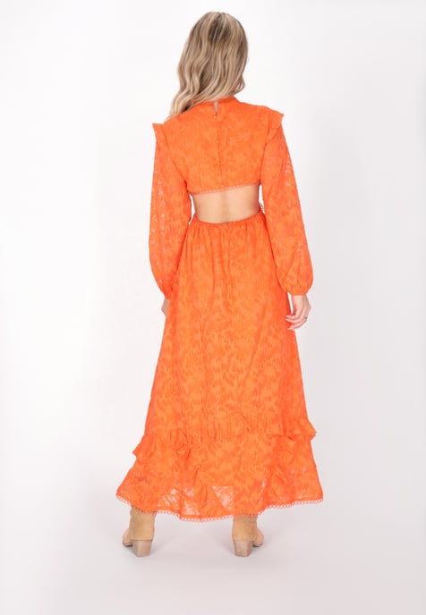 IZIA Kleid Frauen orange - Image 4