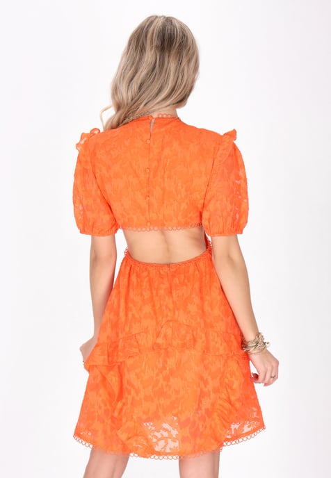 IZIA Kleid Frauen orange - Image 4