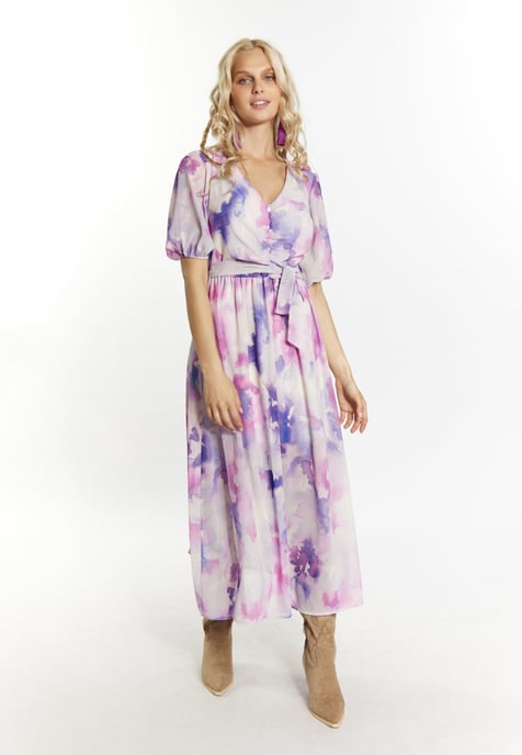 IZIA Kleid Damen Flieder Mehrfarbig - Image 4