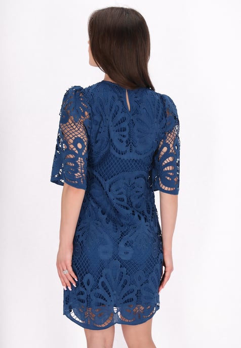Faina Kleid Frauen Marine - Image 4