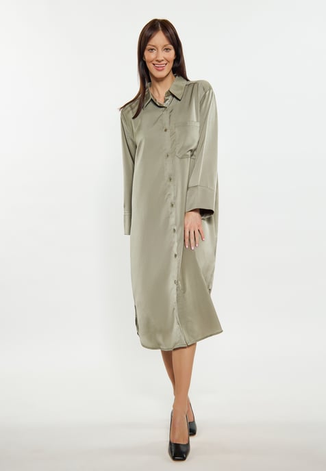 usha Kleid Damen oliv - Image 2