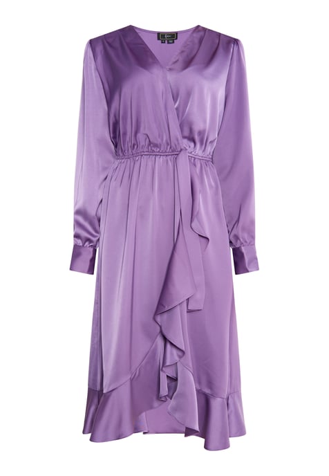 Faina Midi-Langarmkleid Damen lila - Image 1