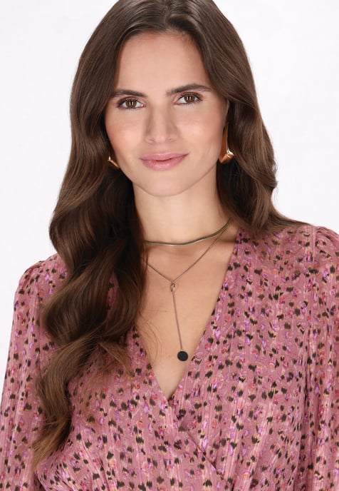 Faina Kleid Frauen lila mehrfarbig - Image 5