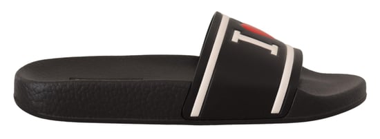 I Love Slides Herren Schwarz Slides - Image 1