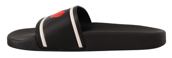 I Love Slides Herren Schwarz Slides - Image 4