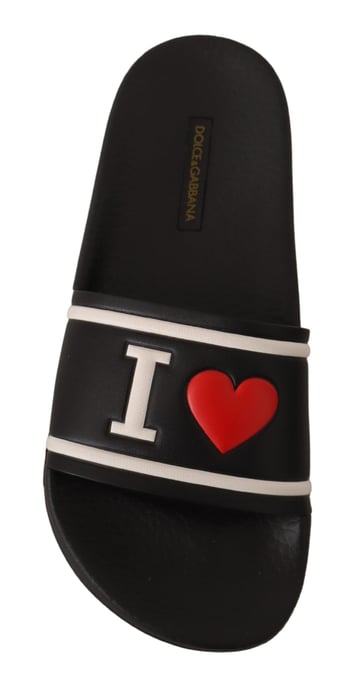 I Love Slides Herren Schwarz Slides - Image 6