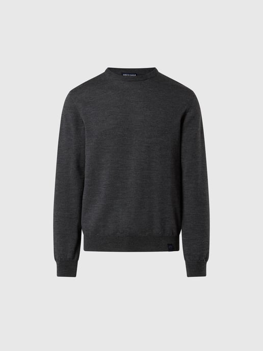 North Sails Pullover Rundhalsausschnitt aus Merinowolle - Image 3