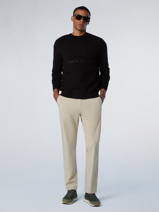 North Sails Pullover Viskosegewebe mit 3D-Schriftzug - Image 4