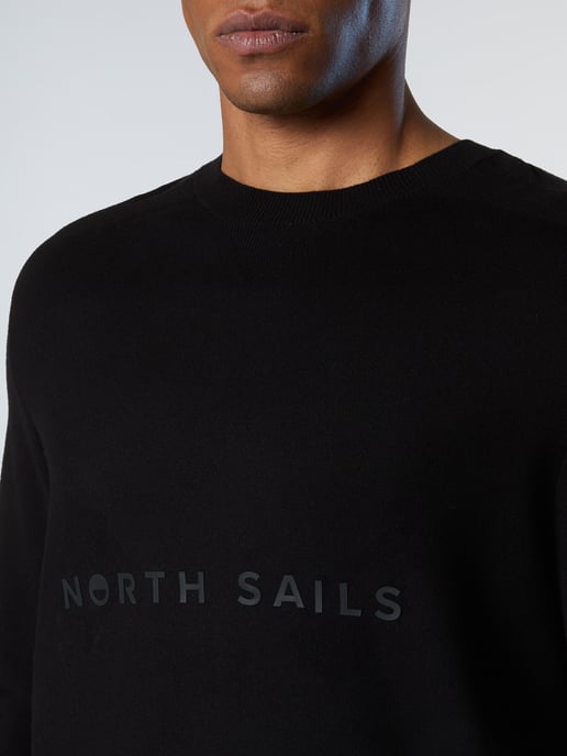 North Sails Pullover Viskosegewebe mit 3D-Schriftzug - Image 5