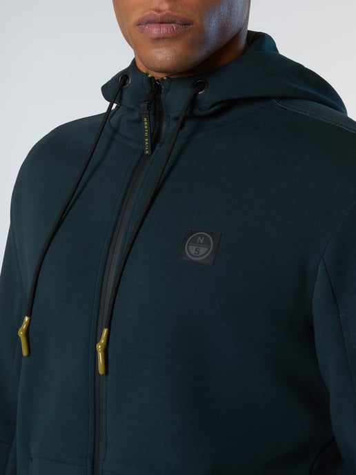 North Sails Sweatshirt Scuba-Gewebe mit durchgehendem Reißverschluss - Image 5