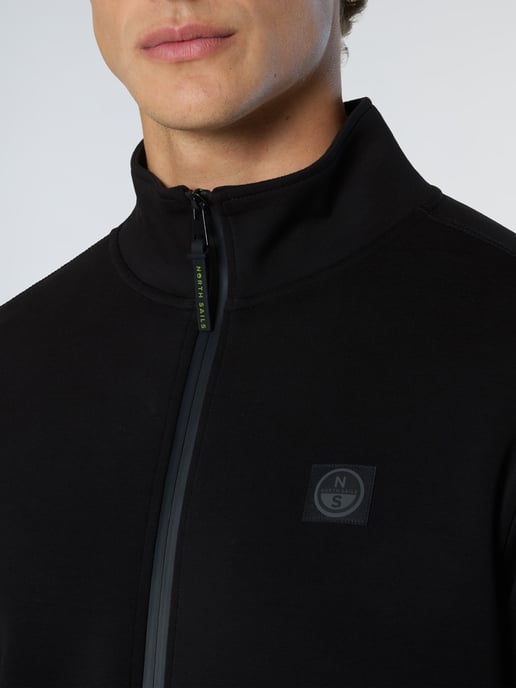 North Sails Sweatshirt Scuba-Gewebe mit durchgehendem Reißverschluss - Image 5