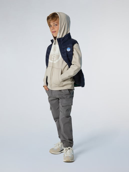 North Sails Kapuzenpullover Durchgehender Reißverschluss mit Maxi-Logo - Image 4