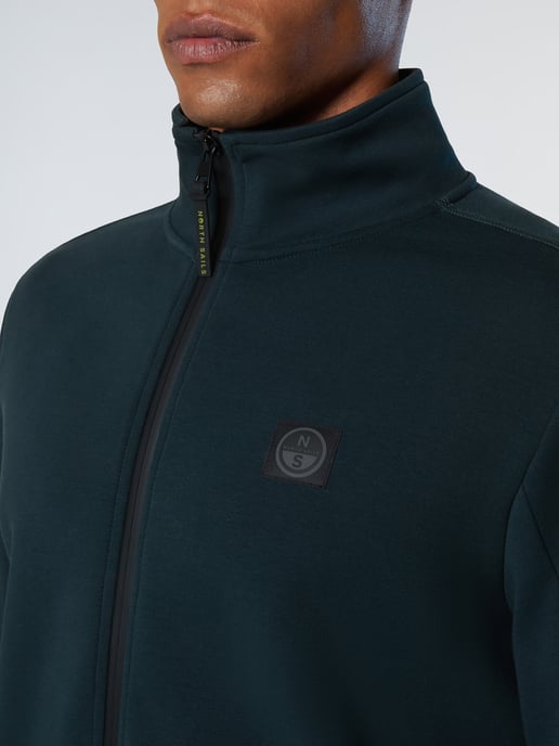 North Sails Sweatshirt Scuba-Gewebe mit durchgehendem Reißverschluss - Image 5