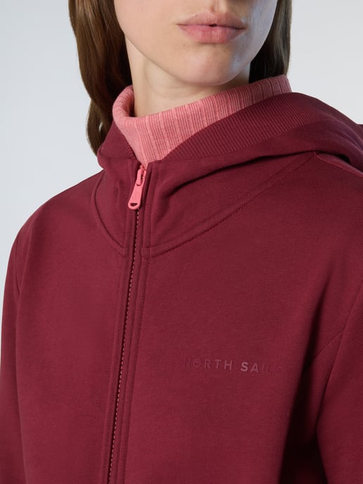North Sails Kapuzenpullover mit durchgehendem Reißverschluss Mit tonalem Logo - Image 5