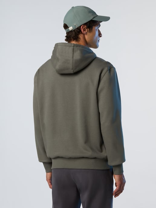 North Sails Kapuzenpullover Durchgehender Reißverschluss mit gesticktem Logo - Image 2