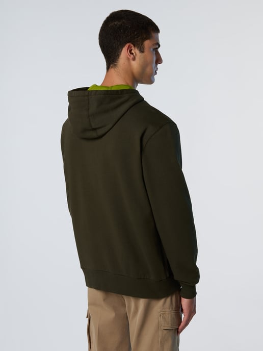 North Sails Kapuzenpullover Durchgehender Reißverschluss mit gesticktem Logo - Image 2