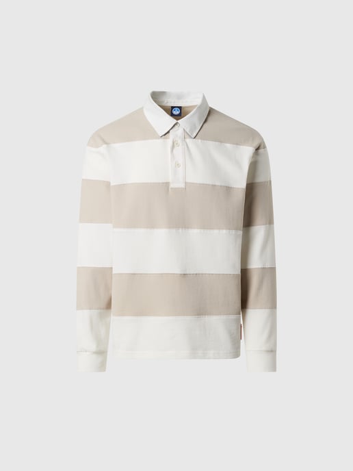 North Sails Rugby-Oberteil Gestreiftes Langarmshirt - Image 3