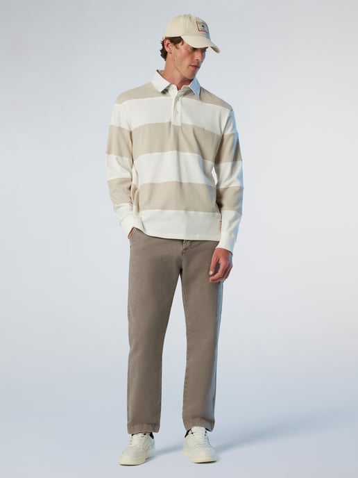 North Sails Rugby-Oberteil Gestreiftes Langarmshirt - Image 4