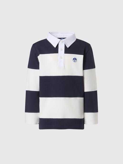 North Sails Rugby-Oberteil Gestreiftes Langarmshirt - Image 3