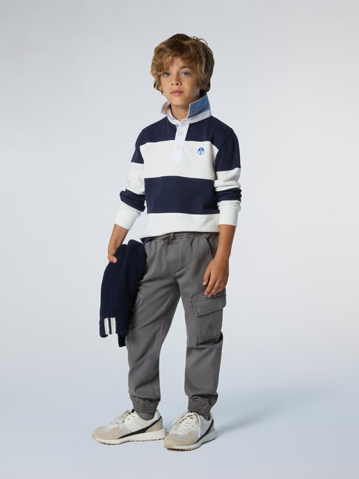 North Sails Rugby-Oberteil Gestreiftes Langarmshirt - Image 4