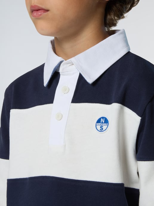 North Sails Rugby-Oberteil Gestreiftes Langarmshirt - Image 5