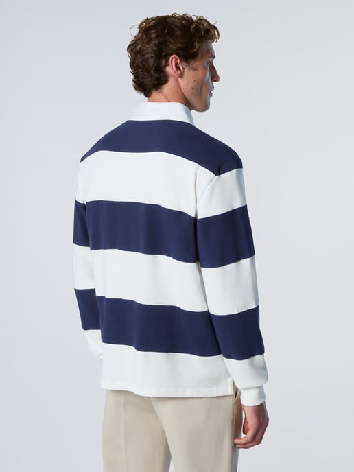 North Sails Rugby-Oberteil Gestreiftes Langarmshirt - Image 2