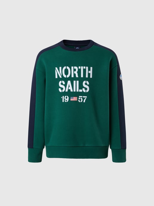 North Sails Sweatshirt Mit Flockdruck - Image 3
