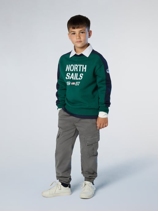 North Sails Sweatshirt Mit Flockdruck - Image 4