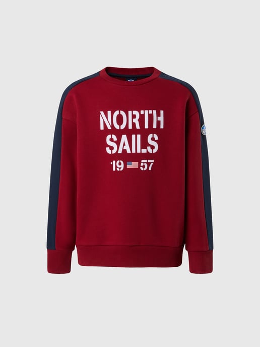 North Sails Sweatshirt Mit Flockdruck - Image 3
