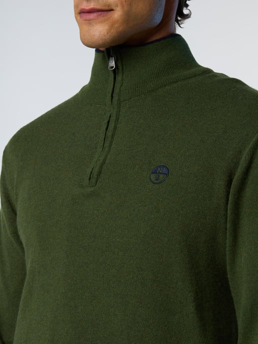 North Sails Pullover Halber Reißverschluss aus Kaschmirmischung - Image 5