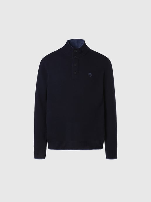 North Sails Pullover Knopfleiste aus Kaschmirmischung - Image 3