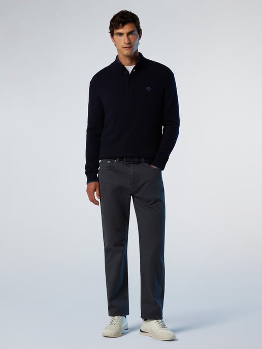 North Sails Pullover Knopfleiste aus Kaschmirmischung - Image 4
