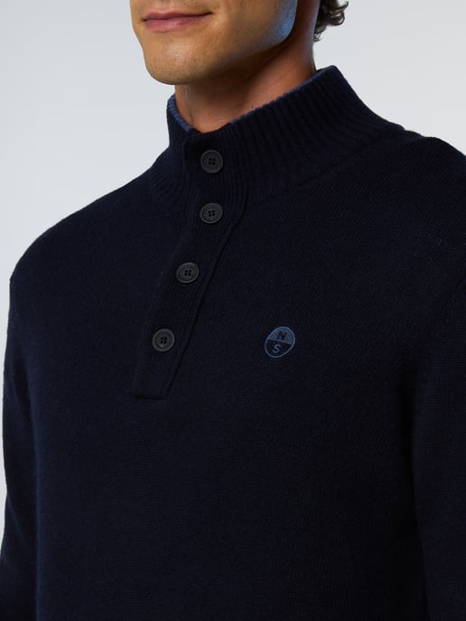 North Sails Pullover Knopfleiste aus Kaschmirmischung - Image 5