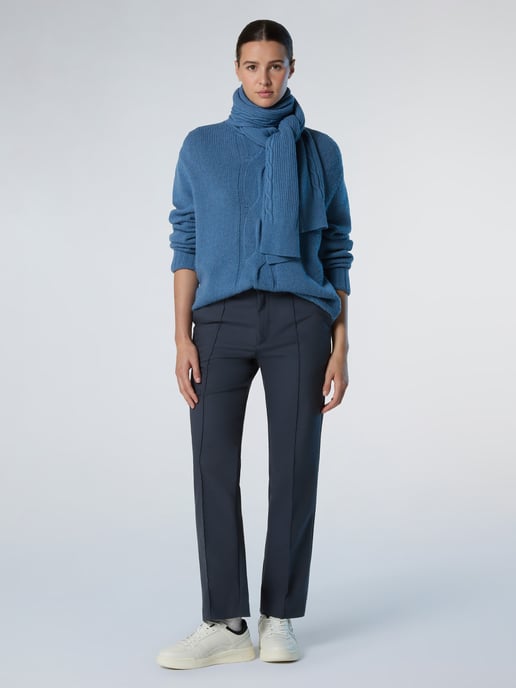 North Sails Pullover Stehkragen mit Maxi-Zopfstrick - Image 4