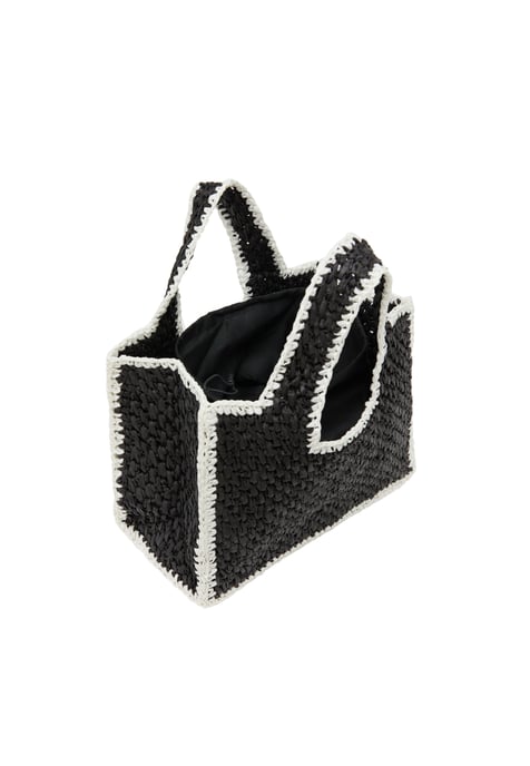 usha Handtasche Handtasche Frauen schwarz-weiß - Image 3