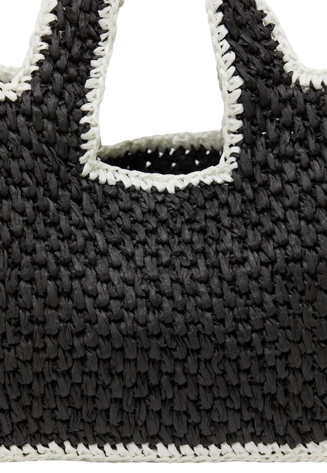 usha Handtasche Handtasche Frauen schwarz-weiß - Image 4