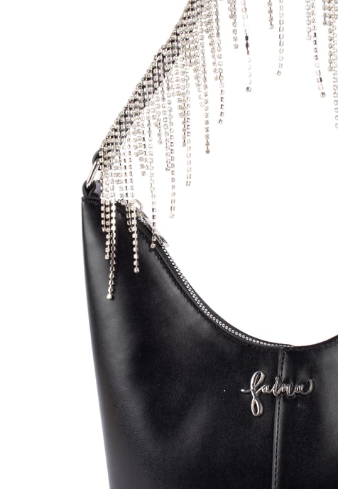 Faina Abendtasche mit Kristallen Damen schwarz - Image 5