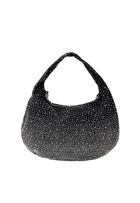Faina Schultertasche mit Strass Damen schwarz - Image 1