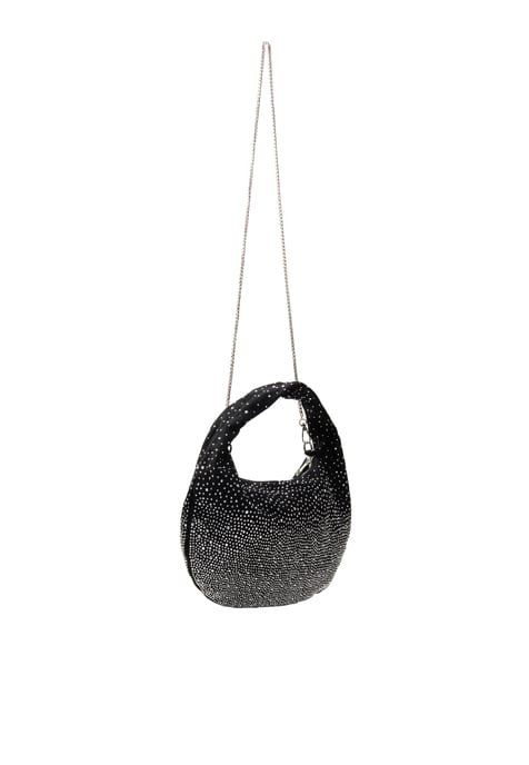 Faina Schultertasche mit Strass Damen schwarz - Image 2