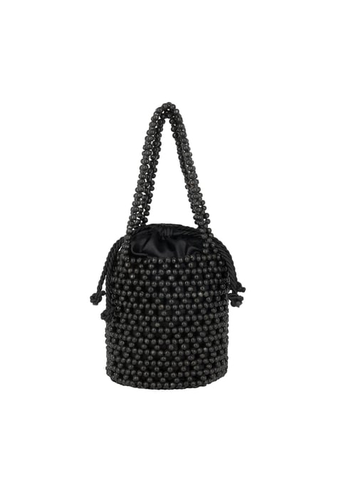 IZIA Bucket Bag aus Perlen Damen schwarz - Image 1