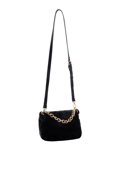 Faina Schultertasche aus Kunstfell Damen schwarz - Image 4