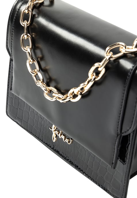 Faina Henkeltasche Damen schwarz - Image 5