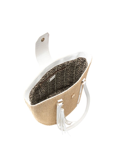 IZIA Shopper-Tasche Damen weissbeige - Image 4