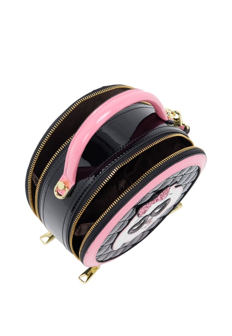 Mymo Schulranzen Schulranzen Frauen Schwarz Rosa - Image 3