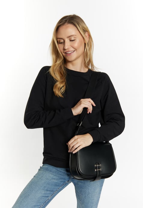 usha Umhängetasche Damen schwarz - Image 3