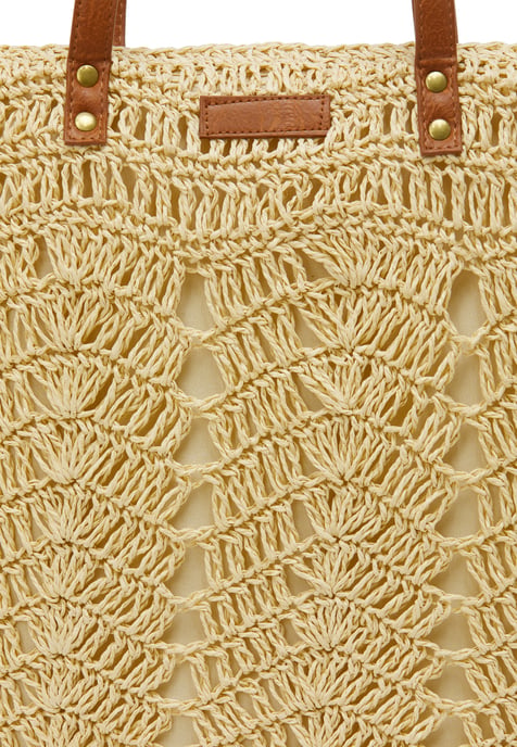 usha Umhängetasche Umhängetasche Frauen Beige - Image 4